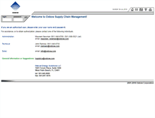 Tablet Screenshot of logistics.oxbow.com